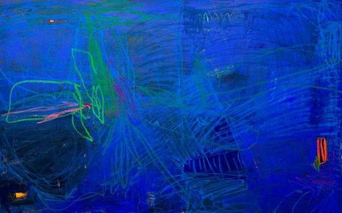 Cristine Balarine - The Gardens Where the Waters Dream _ XXL, Antiek en Kunst, Kunst | Schilderijen | Modern