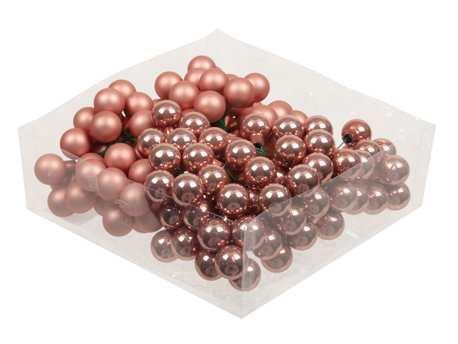 Balletjes op draad Coral combi 2cm ds +/-144 kerstballetjes, Hobby en Vrije tijd, Knutselen, Nieuw, Ophalen of Verzenden