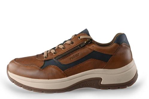 Rieker Veterschoenen in maat 43 Cognac | 10% extra korting, Kleding | Heren, Schoenen, Overige kleuren, Zo goed als nieuw, Veterschoenen