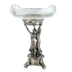 WMF / Geislingen - Taartstandaard - Tin, Glas, Antiek en Kunst