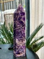 amethist Polished AAA Chevron Amethyst tower set - Hoogte: