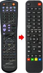 Alternatieve Pioneer AXD7264 afstandsbediening, Verzenden, Nieuw