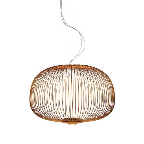 Foscarini Spokes 3 Sospensione LED, koper - dimbaar, Huis en Inrichting, Lampen | Hanglampen, Nieuw, Verzenden