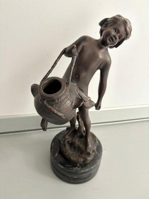 Beeld, Le Pot Cassé (De Gebroken Pot) - 3,2 kg - 27 cm -, Antiek en Kunst, Curiosa en Brocante