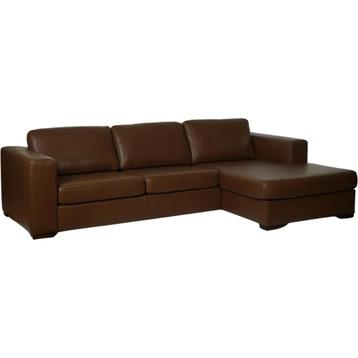 Leren Bank Flow 2.5-zits Arm Links + Longchair Arm Rechts - beschikbaar voor biedingen