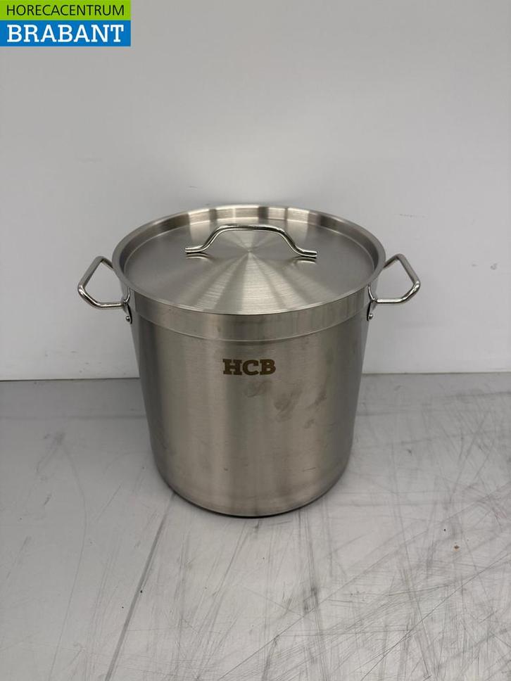 RVS HCB Soeppan Kookpan Pan Inductie 28,5 x 29 cm 17 liter, Zakelijke goederen, Horeca | Keukenapparatuur, Nieuw zonder verpakking