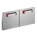 Deurenset | OPTIMA 700 | RVS | 2 Deuren (800 mm) Diamond, Verzenden, Nieuw in verpakking
