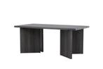 Eettafel - Bas - Fineer Wood Look - Zwart - 180x90 cm - Jorn, Huis en Inrichting, Tafels | Eettafels, Verzenden, Nieuw