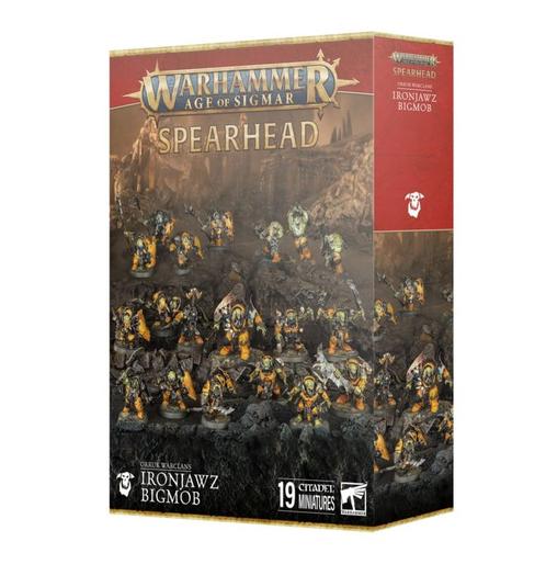 Orruk Warclans Spearhead Ironjawz Bigmob (warhammer nieuw), Hobby en Vrije tijd, Wargaming, Nieuw, Ophalen of Verzenden