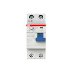 ABB aardlekschakelaar 2-Polig 63A 30mA F202 A-63/0,03, Doe-het-zelf en Verbouw, Elektra en Kabels, Ophalen of Verzenden, Nieuw