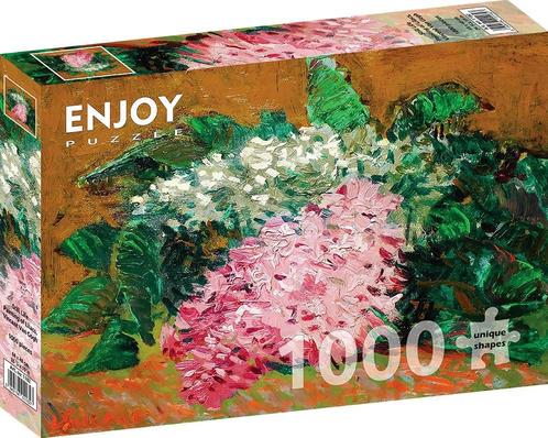 Vincent Van Gogh - Stilleven met Seringen Puzzel (1000, Hobby en Vrije tijd, Denksport en Puzzels, Nieuw, Verzenden