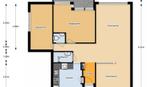 Te Huur 3 Kamer Appartement Cederstraat In Tilburg, Tilburg, Noord-Brabant, Direct bij eigenaar, Appartement