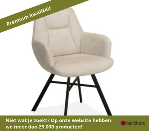 2 stuks Maxfurn Nelson Eetkamerstoel met armleuning, Huis en Inrichting, Stoelen, Nieuw, Overige materialen, Ophalen of Verzenden