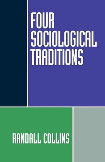 Four Sociological Traditions | 9780195082081, Boeken, Studieboeken en Cursussen, Verzenden