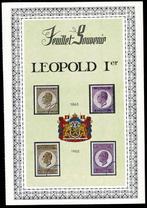 België 1965 - 100° Verjaardag Overlijden Leopold I Boekje en, Postzegels en Munten, Postzegels | Europa | België, Gestempeld