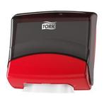 Tork Performance werkdoek dispenser zwart/rood (W4), Verzenden