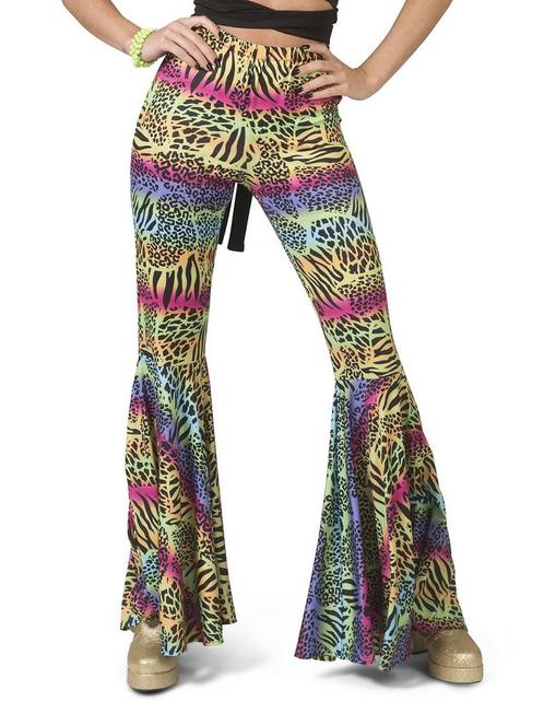 Hippie Broek Met Dierenprint, Kleding | Dames, Carnavalskleding en Feestkleding, Nieuw, Ophalen of Verzenden