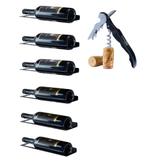 Wijnrek | 6 flessen | Wandmontage | Flessenrek | Staal |, Huis en Inrichting, Woonaccessoires | Wijnrekken, Minder dan 50 cm, Nieuw