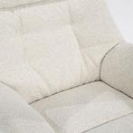 Fauteuil Caleb - beige Salerno, Huis en Inrichting, Fauteuils, Verzenden, Nieuw