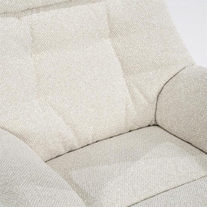 Fauteuil Caleb - beige Salerno, Huis en Inrichting, Fauteuils, Verzenden