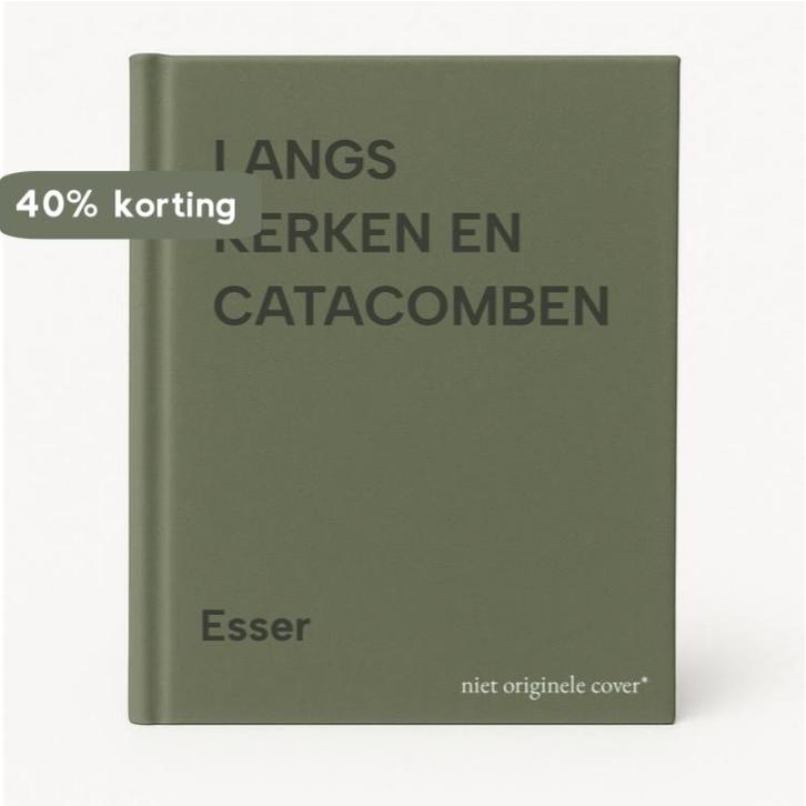 LANGS KERKEN EN CATACOMBEN 9789062838806 Esser, Boeken, Kunst en Cultuur | Architectuur, Gelezen, Verzenden