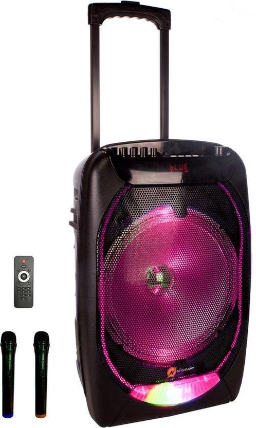 N-GEAR The Flash 1210 - Bluetooth Speaker - Karaoke Set -, Audio, Tv en Foto, Overige Audio, Tv en Foto, Zo goed als nieuw, Ophalen of Verzenden
