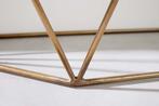Filigraan console DIAMOND 90cm mango messing massief hout, Huis en Inrichting, Tafels | Sidetables, Ophalen of Verzenden, Nieuw