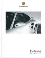 2007 PORSCHE EXCLUSIVE HARDCOVER BROCHURE DUITS, Boeken, Auto's | Folders en Tijdschriften, Nieuw, Porsche, Author