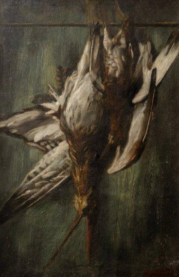 Anonymous Master - Hunting Still Life, Antiek en Kunst, Kunst | Schilderijen | Klassiek