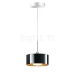 Bruck Cantara Hanglamp LED, chroom glimmend/glas zwart/goud, Verzenden, Nieuw