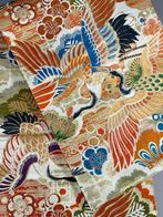 Vintage Japanse Fukuro-obi – Uitmuntend borduurwerk van