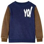 vidaXL Kindertrui 92 donkermarineblauw, Verzenden, Nieuw
