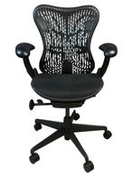 Zwarte Herman Miller Mirra Bureaustoelen - Groot Op Voorraad, Verzenden, Zwart, Zo goed als nieuw, Bureaustoel
