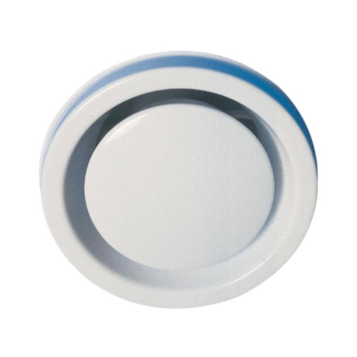 Brandwerend afvoerventiel rond - Ø 100mm - wit, Doe-het-zelf en Verbouw, Ventilatie en Afzuiging, Nieuw, Verzenden