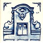 KLM Airline Business Class Delft Blue Tile Coaster - 75×75, Verzamelen, KLM Huisjes, Verzenden, Zo goed als nieuw