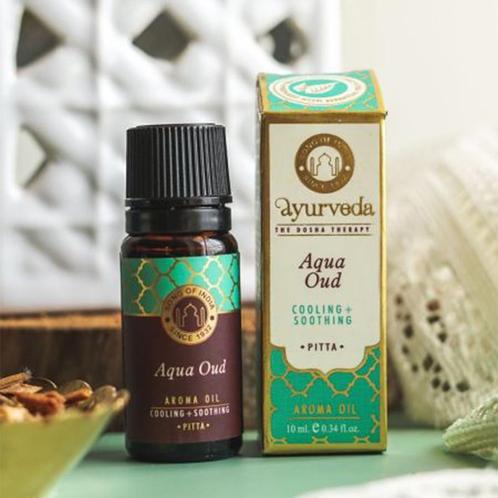 Aroma oil Aqua Oud (Pitta) 10 ml - Song of India, Sport en Fitness, Gezondheidsproducten en Wellness, Nieuw