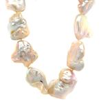 Parel collier met gouden sluiting 14 krt, Sieraden, Tassen en Uiterlijk, Kettingen, Ophalen of Verzenden, Nieuw