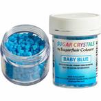 Sugarflair Suikerkristallen Baby Blauw 40g, Verzenden, Nieuw