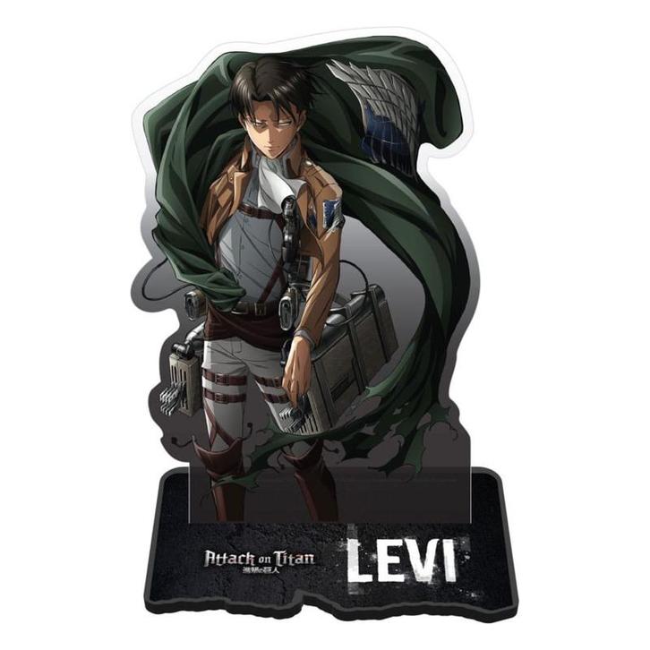 Attack on Titan Acryl Figure Levi Battle-Ready 18 cm (Thema), Verzamelen, Overige Verzamelen, Zo goed als nieuw, Verzenden