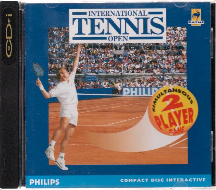 Philips CD-i / CDi International Tennis Open - 2 Player, Spelcomputers en Games, Games | Overige, Zo goed als nieuw, Verzenden