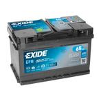 Exide EFB 12V 65Ah - Loodzuur - Startaccu - EL652, Nieuw