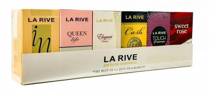 La Rive 6-delige The Best of La Rive Dames Geschenkset V1, Sieraden, Tassen en Uiterlijk, Uiterlijk | Parfum, Nieuw, Verzenden