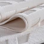 Buitenkleed | Doha | Stervormen | Crème | 240x340 cm, Verzenden, Nieuw