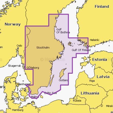 Navionics Waterkaart Platinum+ Regular NPEU079R Zuidoost Zwe, Watersport en Boten, Navigatiemiddelen en Scheepselektronica, Nieuw