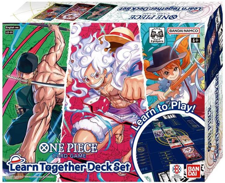 One Piece TCG - Learn Together Deck Set | Bandai - Trading, Hobby en Vrije tijd, Verzamelkaartspellen | Overige, Nieuw, Verzenden