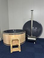 complete hottub set hout gestookt, Ophalen of Verzenden, Nieuw, Vast