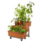 Bama Orto Di Kit Plantenbakken 80x74x73 cm Terracotta, Verzenden, Nieuw