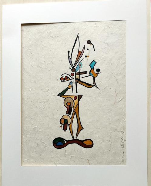 Emma Wildfang - Wile E. Coyote - 2024, Antiek en Kunst, Kunst | Litho's en Zeefdrukken, Verzenden