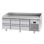 GGM Gastro | Pizzakoeltafel Premium PLUS - 1980x700mm - met, Verzenden, Nieuw in verpakking