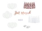 Auto Decoratie Set Bruiloft Just Married, Verzenden, Nieuw